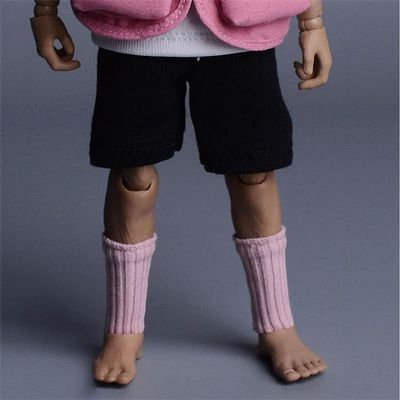 1/12 Scale Male Socks,Men's Sports Socks Stocking Clothes Accessory for 6inch Action Figure Body (Pink)