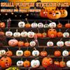 24 Pack Pumpkin Decorating Stickers, Face Stickers for Mini Small Pumpkin Make Your Own Face for Kids Toddlers Halloween Game Activities Gifts Party Favors view 4