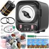 KoolStone C1 Pro Max Professional Rock Tumbler Kit - Large 3LB Capacity & Brushless Motor, Up to 6X More Noise Cancelling, Ultra Quiet Rotary Polisher with Full Accessories, Ideal for Adults Kids view 1