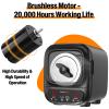 KoolStone C1 Pro Max Professional Rock Tumbler Kit - Large 3LB Capacity & Brushless Motor, Up to 6X More Noise Cancelling, Ultra Quiet Rotary Polisher with Full Accessories, Ideal for Adults Kids view 2