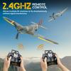 CKYSCHN RC Plane 4 Channel, Spitfire V2 RC Airplanes with 3 Level Mode to Learn Flight, Remote Airplanes for with Xpilot Stabilization Beginners Adults, One Key Aerobatic, Ready to Fly view 2