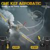 CKYSCHN RC Plane 4 Channel, Spitfire V2 RC Airplanes with 3 Level Mode to Learn Flight, Remote Airplanes for with Xpilot Stabilization Beginners Adults, One Key Aerobatic, Ready to Fly view 4