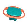 360 Degree Rotating Spill-Proof Toddler Bowl, Baby Food Bowl for Kids, Leakproof Mealtime Tableware with Fun Design view 3
