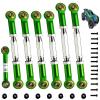 (2026 New Upgrade) 78-108mm Stainless Steel Turnbuckles/Camber Link for 1/10 Traxxas 4X4/2WD Slash/Rustler/Stampede/Hoss,Bandit/VXL,RC Car Hops Up Parts(Green) view 1