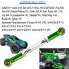 (2026 New Upgrade) 78-108mm Stainless Steel Turnbuckles/Camber Link for 1/10 Traxxas 4X4/2WD Slash/Rustler/Stampede/Hoss,Bandit/VXL,RC Car Hops Up Parts(Green) view 2