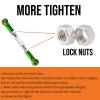 (2026 New Upgrade) 78-108mm Stainless Steel Turnbuckles/Camber Link for 1/10 Traxxas 4X4/2WD Slash/Rustler/Stampede/Hoss,Bandit/VXL,RC Car Hops Up Parts(Green) view 4