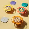 Spill Bowl, Magic Bowl 360 Degrees Rotation for Home Outdoor (White) view 2