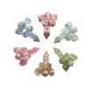 DND Dice Polyhedral Dice Set 7-Dice Chameleon Acrylic Material Comes in Black Metal Box for D&D Role Playing Table Games (White+Sky Blue) view 2