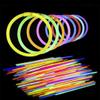 100pcs glow sticks, multi-colour mixing, can glow at night, suitable for holiday party, birthday party, carnival and other scenes view 1