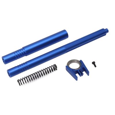 Alloy Center Driveshaft, Aluminum High Speed Support Set Replacement Driveshaft Upgrade for ARRMA 1/10 RC Car Accessories (Dark Blue)