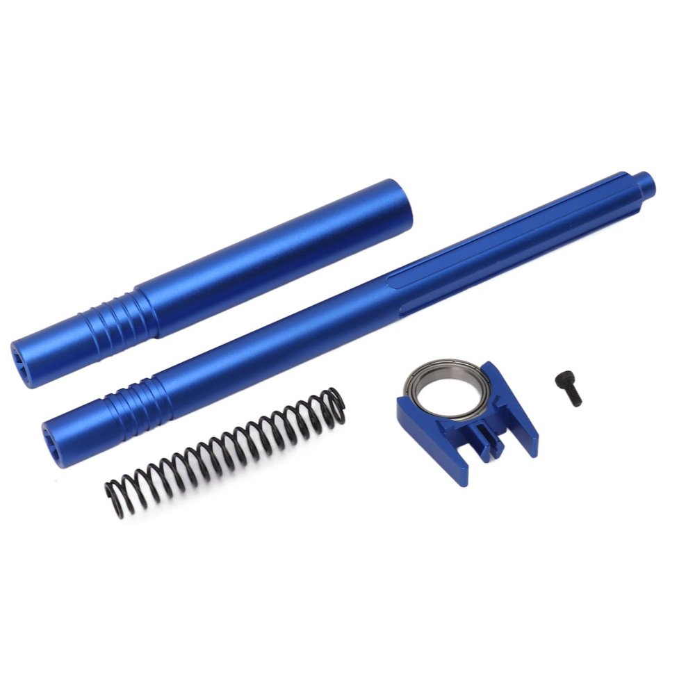 Alloy Center Driveshaft, Aluminum High Speed Support Set Replacement Driveshaft Upgrade for ARRMA 1/10 RC Car Accessories (Dark Blue)