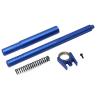 Alloy Center Driveshaft, Aluminum High Speed Support Set Replacement Driveshaft Upgrade for ARRMA 1/10 RC Car Accessories (Dark Blue) view 1