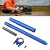 Alloy Center Driveshaft, Aluminum High Speed Support Set Replacement Driveshaft Upgrade for ARRMA 1/10 RC Car Accessories (Dark Blue) view 2