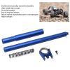 Alloy Center Driveshaft, Aluminum High Speed Support Set Replacement Driveshaft Upgrade for ARRMA 1/10 RC Car Accessories (Dark Blue) view 4