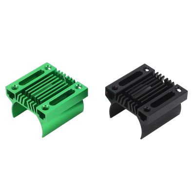 2pcs 180 Brushed Electric Motor Heat Sink Aluminum Alloy RC Electric Motor Heat Sink for 1/18 RC Car Truck