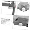 DOITOOL 2sets Drone Strobe Light Night Lamp Led Flashlight Searchlight Strobe for Air 2/mini/pro Accessories 4pcs*2 view 2