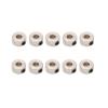 BrewJa 10PCS 2.1mm 3.1mm 4.1mm 5.1mm Metal Set Wheel Collar Lock Locker Axle/Shaft Landing Gear Stopper for RC Model Boat DIY Airplane (Color : 3.1mm) view 1