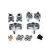 BrewJa Upgrade Steering Cup Bearing 4 Piece Set for LC Racing 1/14 WLtoys 144010 144001 144002 124017 124016 124018 124019 RC Car Parts (Color : Dark Grey) view 1