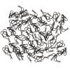 100pcs Black Universal RC Car Body Shell Pin R-Type Clips Compatible with 1/8 1/10 1/16 Scale Redcat HPI Himoto HSP ExceedRC Car Truck Buggy (for 1/10) view 1
