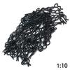 100pcs Black Universal RC Car Body Shell Pin R-Type Clips Compatible with 1/8 1/10 1/16 Scale Redcat HPI Himoto HSP ExceedRC Car Truck Buggy (for 1/10) view 3