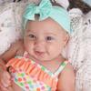 Koolgil Baby Girl's Toddler Bow Knot Headbands Soft Nylon Headband for Daily Life Birthday Party Photography (Mint Green) view 3