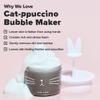 I DEW CARE Meet Bubble Kitty Headband & Bubble Maker Duo - Black Cat Headband and Cat-ppuccino Bubble Foam Maker | Facial Cleansing Duo, Bubble Foam Maker, Gift sets for women view 4