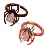 Vansza Halloween Cartoon Quirky Exaggerated Acrylic Ring Cute Pumpkin Spooky Hand Jewelry for Man,Girls,Boy,Young People Gift (A:1 of set) view 1
