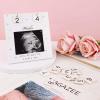 Sonogram Picture Frame, Baby Sonogram Photo Frame Ultrasound Picture Frame Countdown Weeks Pregnancy Announcement Picture Frames Meet Your Baby Decor view 3