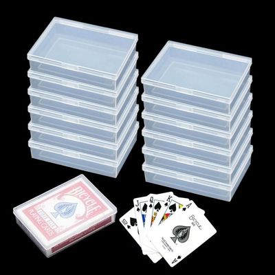 12 Pcs Playing Card Case, Storage Box, Card Deck Holder for Bank Card, Business Card, Game Cards
