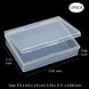 12 Pcs Playing Card Case, Storage Box, Card Deck Holder for Bank Card, Business Card, Game Cards view 3