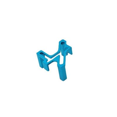 BrewJa Metal Upgrade Modified Servo Mount for Mosquito Car MINI-Z MINI-D MINI-Q Q8 Q9 iw04m AWD iw02 rm02 rm03 dgawd 1/28 RC Car Parts (Color : Sky Blue)