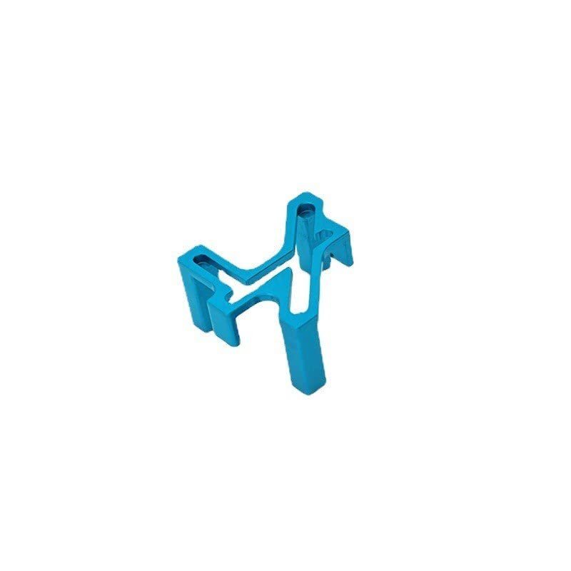 BrewJa Metal Upgrade Modified Servo Mount for Mosquito Car MINI-Z MINI-D MINI-Q Q8 Q9 iw04m AWD iw02 rm02 rm03 dgawd 1/28 RC Car Parts (Color : Sky Blue)