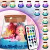 Arthink Gifts for Girls,DIY Terrarium Arts Craft Kits,Night Light Ganden Toys and Deep Sea Landscape for Kids,Features Gifts Stuffer view 2
