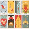 Fools JourneyTarot Cards Deck. Minimalism Tarot Cards Deck. Fortune Telling and Divination Cards view 1