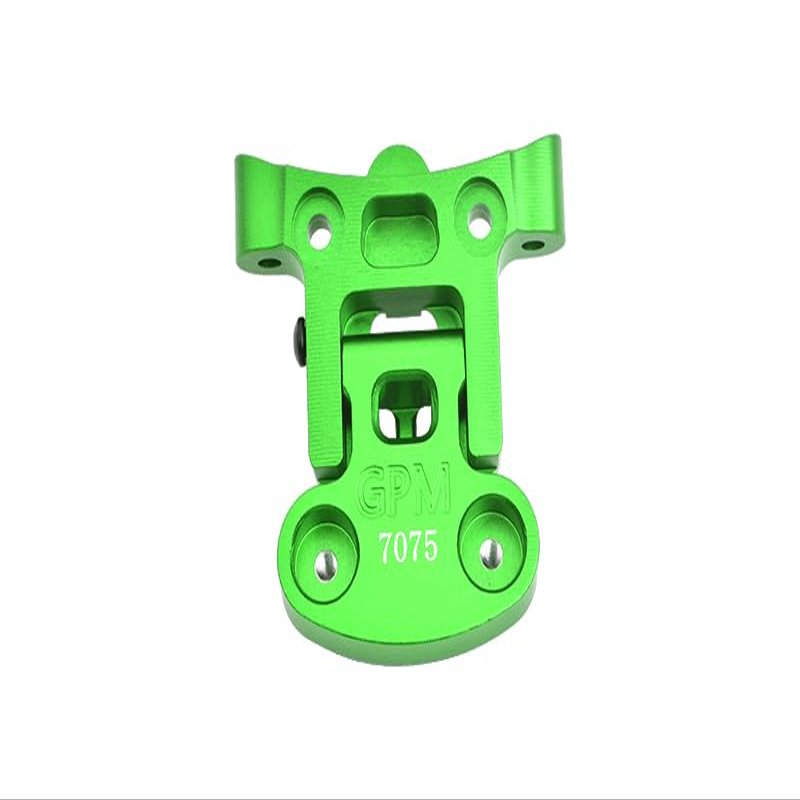 GPM Upgrades Aluminum 7075 Rear Fender Mount Set For 1/4 Promoto MX RC Car (Green)