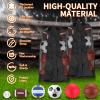 Liliful 36 Pcs Bulk Assorted Sports Balls Equipment Set with Pump & Carry Bag Soccer, Basketball, Volleyball, Football & Playground Ball for School PE, Outdoor Game & Team Training(Brown Red) view 3