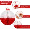 10PCS Gone Fishing Honeycomb Ball Decorations Centerpieces for Tables Bobber Paper Hanging Ceiling Sign Fishermen Themed Party Supplies for Fishing Theme Party Birthday Baby Shower Party Favor view 3