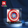 Acrylic Display case with Screw for Captain America's Shield 76262 (Model Set is not Included) (No Background) view 2
