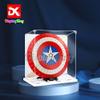 Acrylic Display case with Screw for Captain America's Shield 76262 (Model Set is not Included) (No Background) view 3