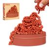 Speks Crags Ferrite Putty | 1000+ Ferrite Stones in a Tin | Fidget Toy for Adults & Teens 14+ | Desk Toy for Office or Stress Relief Present | Matte Coral, Large view 1