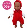 12 inch Realistic Baby Doll with Soft Body and Vinyl Head, Arms, and Legs, Beautiful Soft Baby Doll Dressed in a Matching Onesie and Hat  Packaged in a Gift Box Ideal Size for Toddlers, Boys, Girls view 4