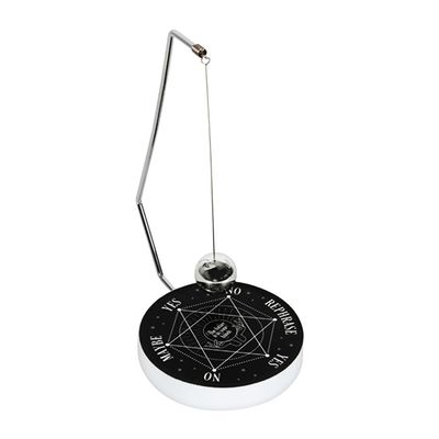 Fantasy Gifts Pendulum Decision Maker Divination Pendulum Board for Yes No Answers | Spiritual Dowsing Tool for Guidance, Meditation, Witchcraft & Metaphysical Use