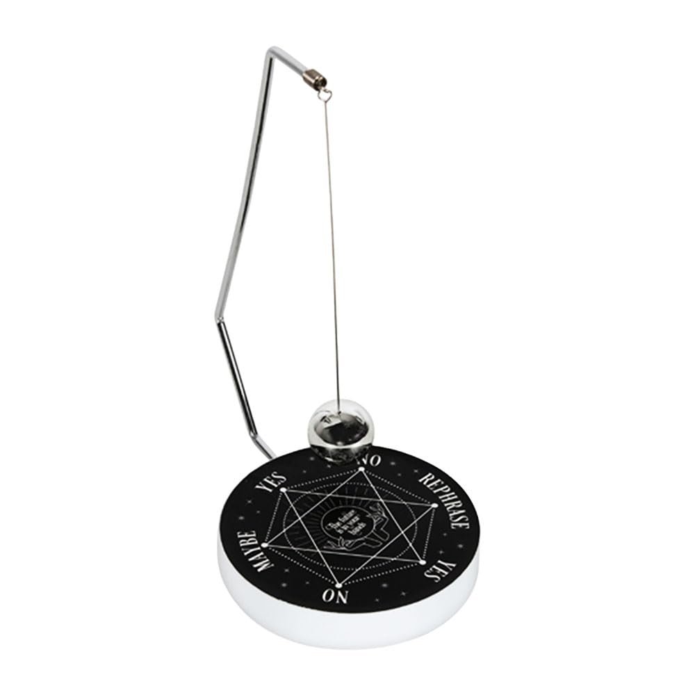 Fantasy Gifts Pendulum Decision Maker Divination Pendulum Board for Yes No Answers | Spiritual Dowsing Tool for Guidance, Meditation, Witchcraft & Metaphysical Use