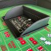 Mini Craps Table / 17" x 12" x 6" / Rubber Diamond Walls view 3