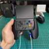 3D Printed Grip Handle for Miyoo Mini Plus Game Console Miyoo mini+ Controller Accessories (Black) view 2