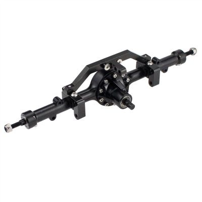 Aluminum Alloy Front Rear Complete Portal Axle CNC Machined for 1:10 RC Crawler for for RC4WD D90 for Yota II Upgrade Parts Modification Accessories (Color : Rear)