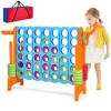 AKUSTIK Giant Connect Game Outdoor, 4 in a Row Jumbo 4 to Score Connect Game for Kids Adults Family Party Yard Lawn, Large Connect Game with Quick Release Slider 42 Jumbo Rings view 1