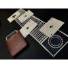 blue-ther Switch Wallet Magic Tricks Close Up Street Illusions Gimmicks Amazing Card to Wallet Magician Money Transformations Magic Props (Black) view 2