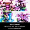 Alizdd Micro Building Blocks SetsChinese Moon Palace Architecture and Cherry Blossom Bonsai Tree Building Toys for AdultsJapanese Sakura House ModelCreative Mini Bricks Gift for Kids 14+2588 PCS view 3