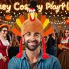 Asikkon Thanksgiving Turkey Hats Turkey Cap for Thanksgiving Night Event Dress-up Cosplay Costume Accessories view 3